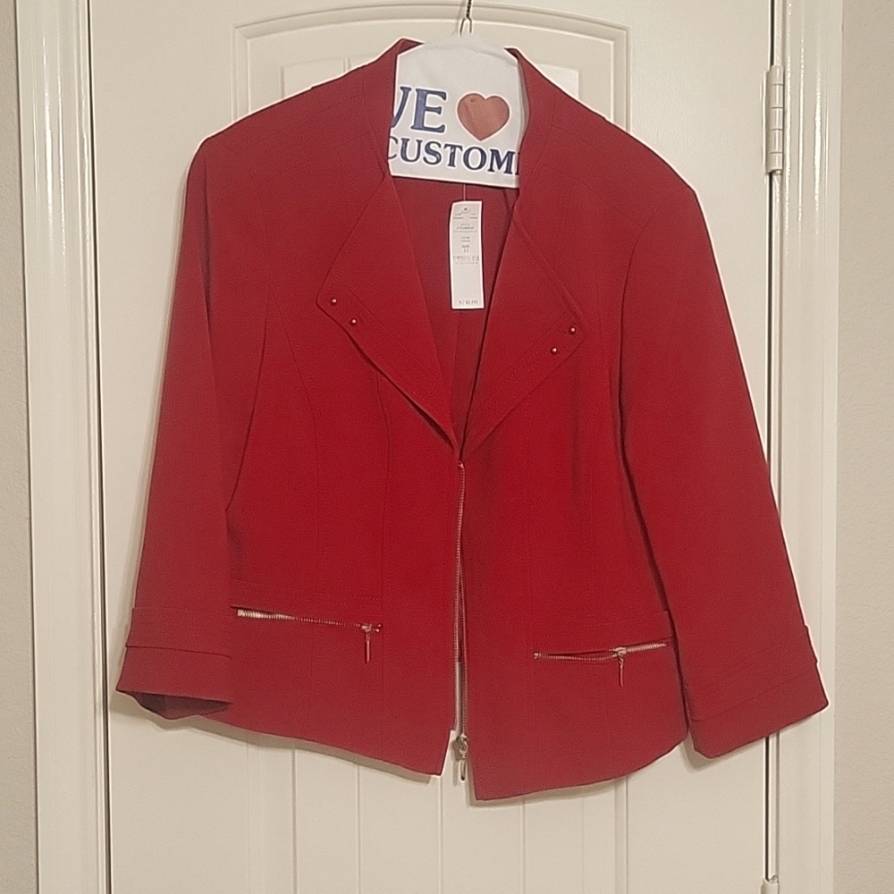 Red jacket